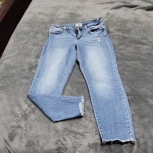 Cello Light Blue Ankle Jeans